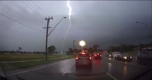 Sydney thunderstorm weather