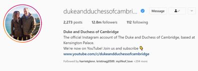 The couple unveiled their new-look Instagram account along with a YouTube channel.