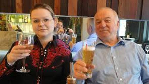 Nerve poisoning victims Sergei Skripal and his daughter Yulia.