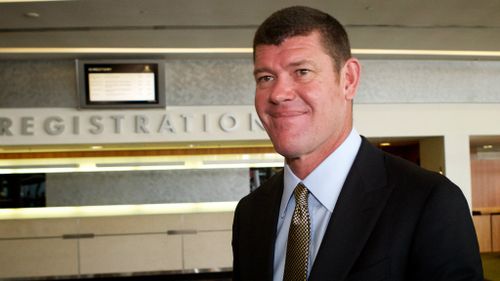 Crown Resorts chairman James Packer. (AAP)