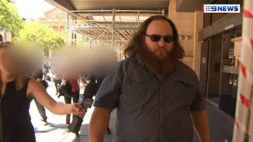 Dickson was attacked outside court. (9NEWS)