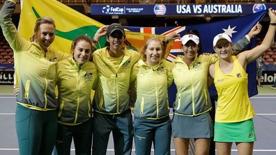 Australia's Fed Cup team