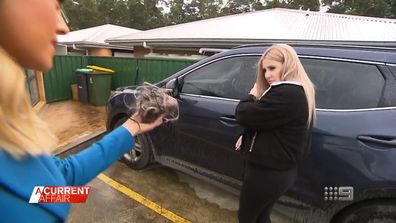 Grandmother Kerryn Henry was forced to cut most of the extensions off her head after a week of hell - because the hairdresser who put them in claimed she did nothing wrong.