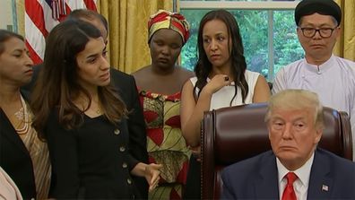 President Trump Nadia Murad