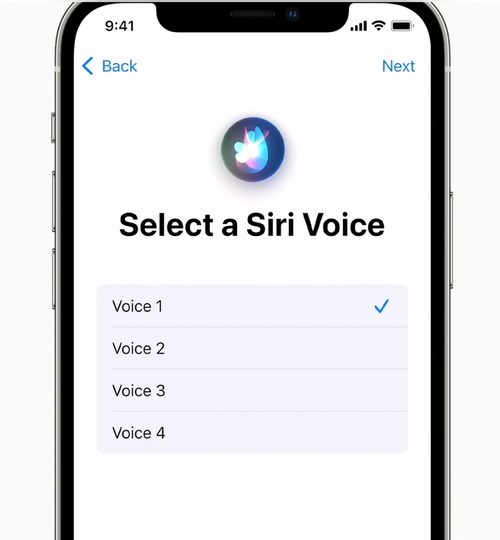 You can now choose what Siri sounds like. 