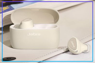 9PR: Jabra Elite 5 in-Ear Bluetooth Earbuds, Gold Beige