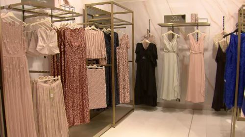 The opening of Debenhams comes just in time for Melbourne's spring racing carnival. (9NEWS)