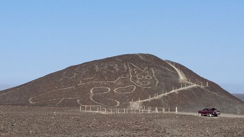 The geoglyphs are composed of over 10,000 lines, some of which measure 30 meters wide and stretch more than nine kilometres.