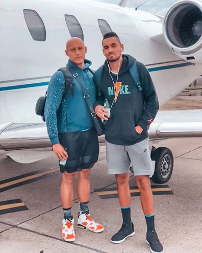 Nick Kyrgios and brother Christos.