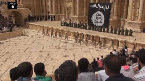 Disturbing new ISIL video shows teen jihadists executing 25 Syrian soldiers