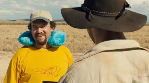 Danny McBride is starring as Mick Dundee's son in the new film. (Supplied)