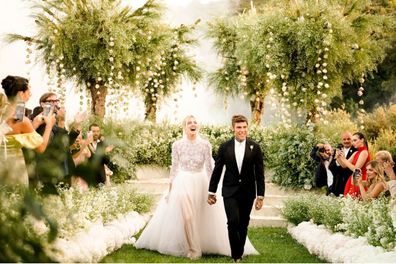 Chiara Ferrangni's 3 Dior Couture Wedding Dresses Took 1,600 Hours