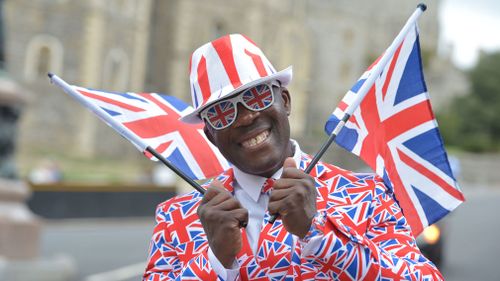 Royal fans have descended on Windsor. 