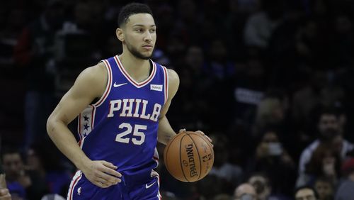 Melbourne-born NBA superstar Ben Simmons plays for the Philadelphia 76ers.