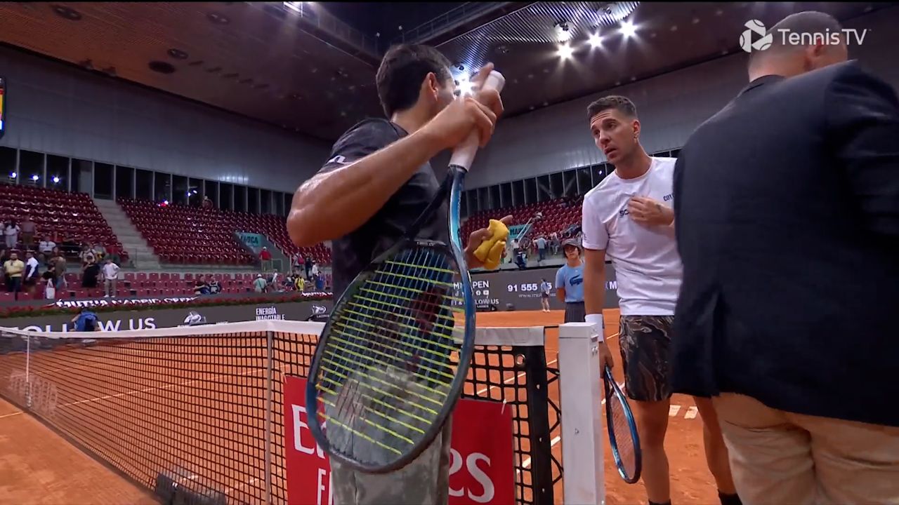 'Don't tell me to shut up': Thanasi Kokkinakis in heated exchange with rival after Madrid loss