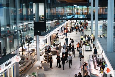 Sydney Fish Market on opening day