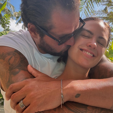 Jesinta Franklin and husband Buddy Franklin