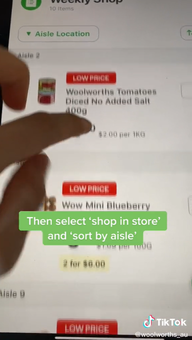 Woolworths employee reveals quick and easy hack.
