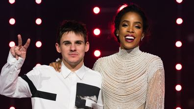 Sam Perry and Kelly Rowland