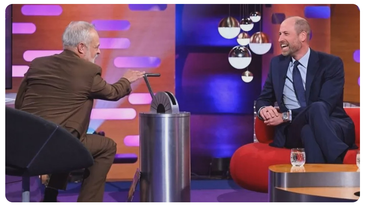 Prince William becomes first royal guest on The Graham Norton Show