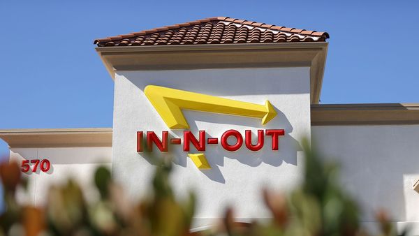 An In-N-Out burger restaurant