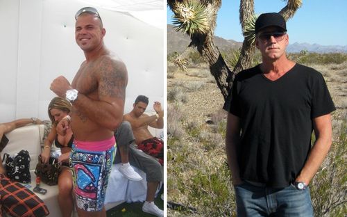 Owen Hanson (left) came from a well-to-do affluent family yet still turned to crime, making millions in an international drug smuggling operation and illegal gambling racket. (Supplied)