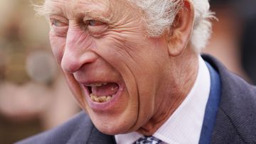 King Charles III attends the start of the Australian Legacy Torch Relay at Buckingham Palace in London, to mark the beginning of the London-leg of the charity&#x27;s relay race in celebration of their centenary year. Picture date: Friday April 28, 2023.  