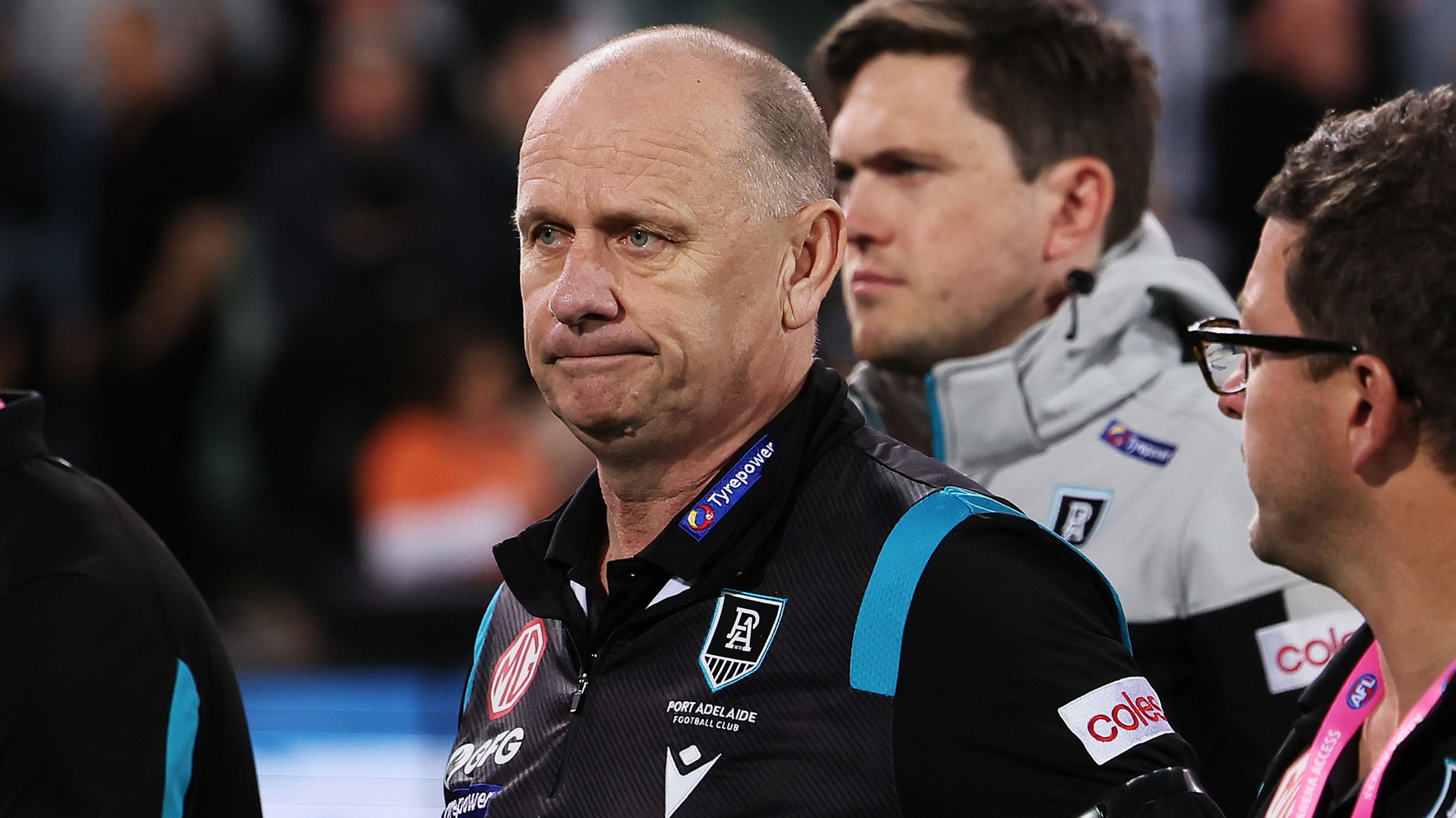'Shown up': Alarm bells ringing for Port coach Ken Hinkley as dismal finals record continues after straight-sets exit