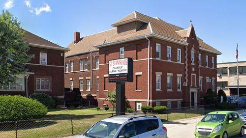 St. Stanislaus parish and school in East Chicago.