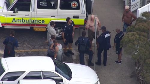 One person has been hospitalised and another three suffered minor injuries. (9NEWS)