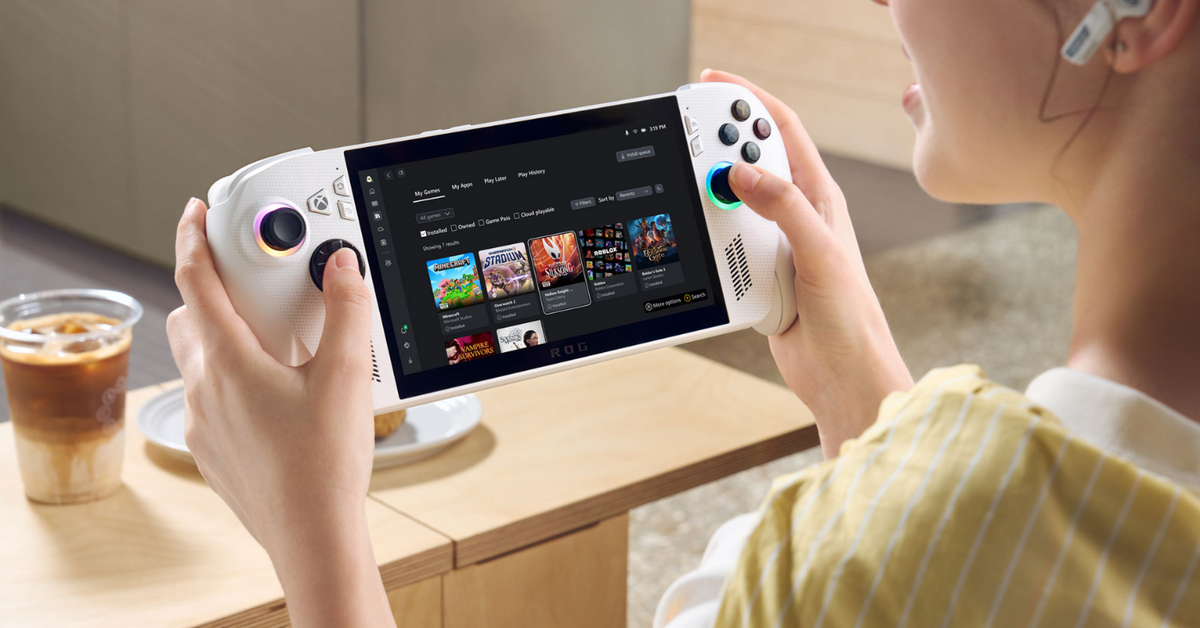 Xbox stellt in Zusammenarbeit mit ASUS eine neue Handheld-Konsole vor