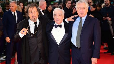 The Irishman premiere - Martin Scorsese Robert De Niro Al Pacino