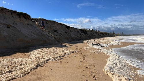 NSW weather update: central coast beach north entrance erosion coast 