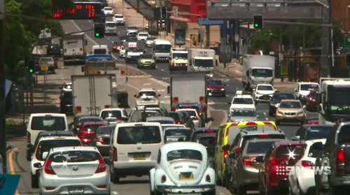 While Sydney's Parramatta Road sees daily congestion, it is understood the construction underneath is close to finishing.