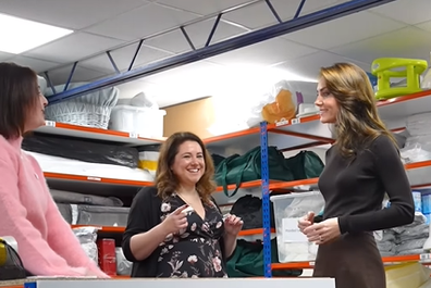 kate middleton charity visit