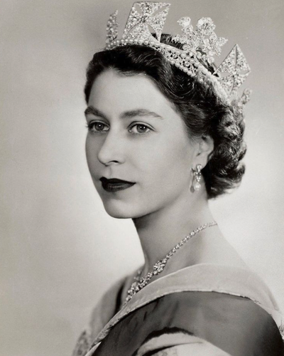 Her Majesty's first official photograph