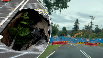 Residents furious as sinkhole that opened in 2022 still gaping 