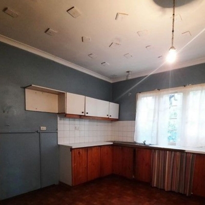 The confusing find on the ceiling of this Perth rental