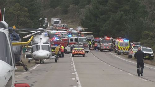 The stretch of highway on Mount Lambie is notorious for accidents.