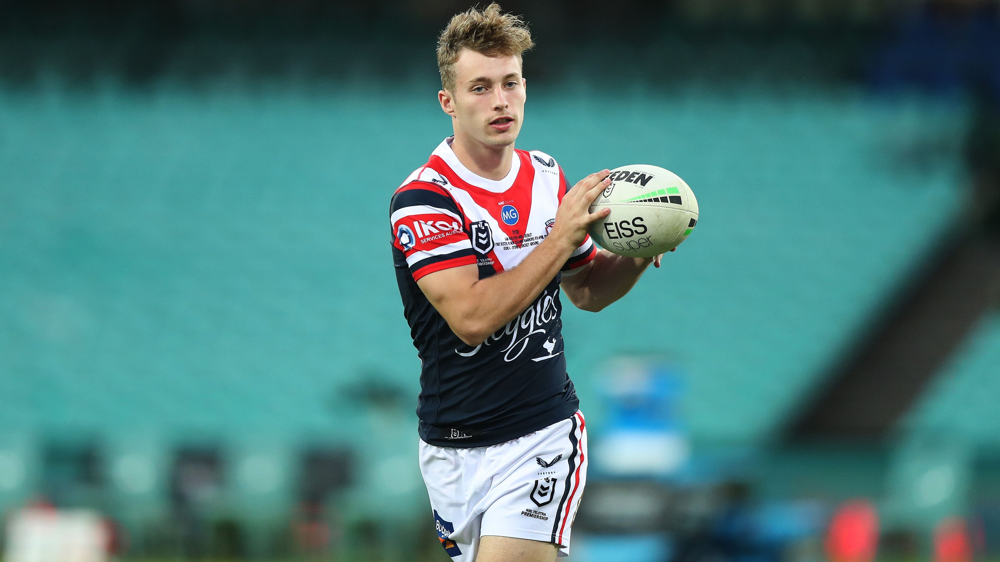 Sam Walker's praise for Sydney Roosters coach Trent Robinson after incredible NRL debut