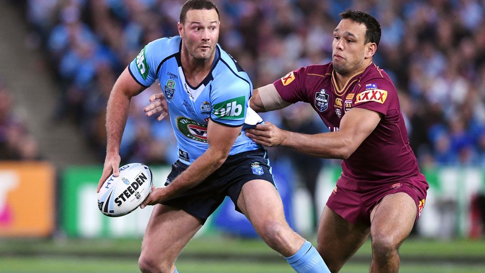 Boyd Cordner is hoping to lead the Blues in the deciding Origin fixture. (AAP)