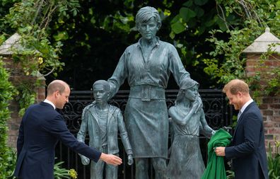 Princess Diana statue unveiling 
