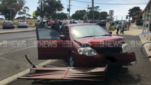 Police launch appeal for information after 92-year-old driver runs over three in Victorian town of Portarlington