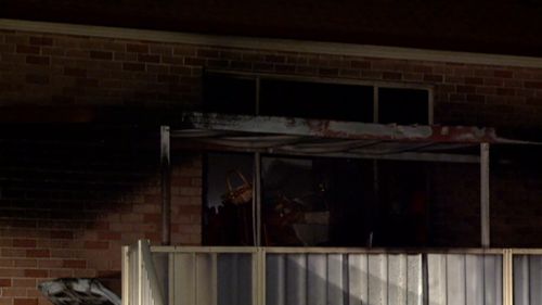 Residents inside the home were evacuated as a precaution. (9NEWS)