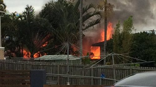 Search underway after eastern Brisbane house fire