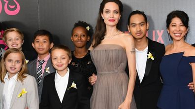 Angelina Jolie and Brad Pitt's children through the years