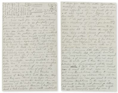 Edward VIII's letter to mistress Freda Dudley Ward revealing how he planned to get his brother George VI alone with married socialited, Lady Sheila Loughborough.