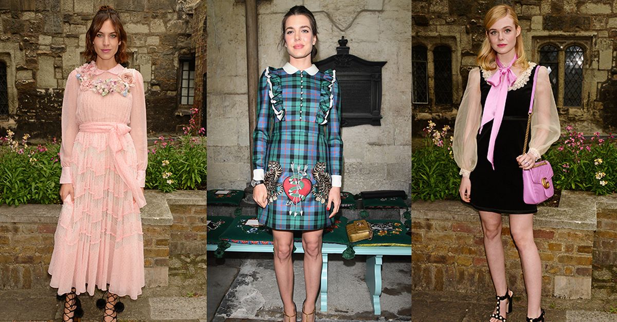 A$AP Rocky, Soko, Alexa Chung, and More Best Dressed Celebrities in Gucci's  Front Row