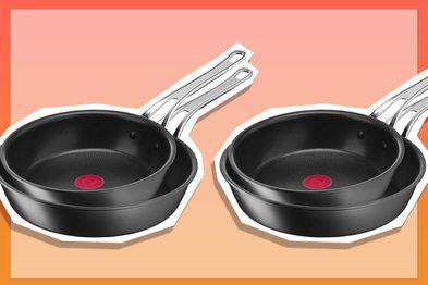9PR: Tefal Jamie Oliver by Tefal Cooks Classic Induction Non-Stick Hard Anodised Twin Pack