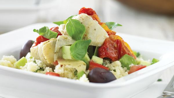 Couscous and vegetable salad